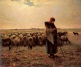 La gran pastora - Millet